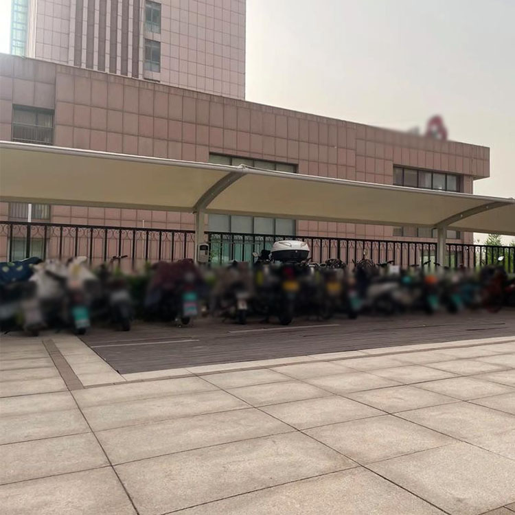 平泉市膜结构电动车棚